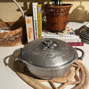 Everlast Aluminum Floral Casserole Dish